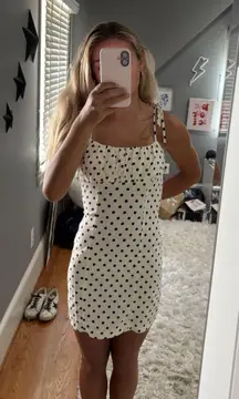 Polka Dot Mini Dress