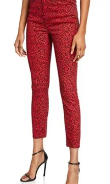 ALICE + OLIVIA "Good" High-Rise Ankle Skinny Jeans