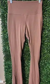 Lululemon Align High-Rise Mini-Flared Pant 32" Sz 6 Dark Oxide