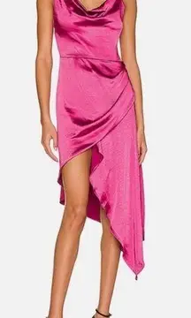 Elliatt x Revolve Jacinda Dress In Fuchsia Pink Sz Medium