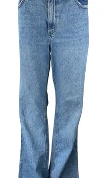 Abercrombie & Fitch The Vintage Flare Blue High Rise Bootcut Denim Jeans Size 32