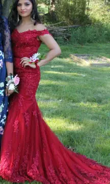 Red Prom Dress