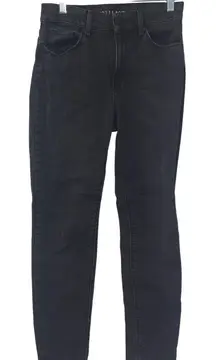 Mott &‎ Bow Women's Black Mom Alle Skinny Jeans Size 27 Stretch Denim