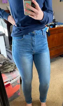 High Waisted Skinny Jeans