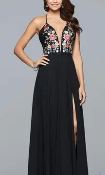 Faviana Black Prom Dress