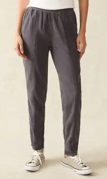 Faherty Arlie Day Pant Women’s Size L Faded Black Pull-On Joggers