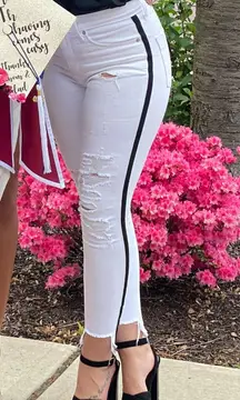 Mid Rise Cropped Legging Jean