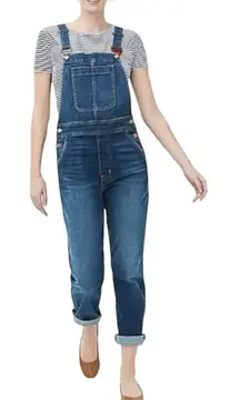 J. Crew Women's Denim Overalls Jeans Jumpsuit Bib Overalls Casual Size XS