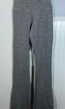 Aerie Grey the hugger Moulant Slitted flare size small heathered gray nwt