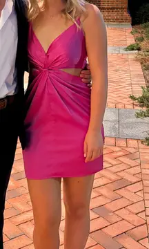 Pink Mini Dress