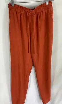 NYCC New York Clothing Co Orange Jogger Pants Size Medium
