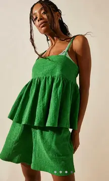 Green Two Piece Set