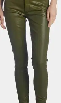 Articles of Society Women Hilary Avondale Rise Ankle Skinny Pant Size 28‎ green