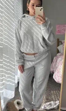 Grey SKIMS Set Lounge