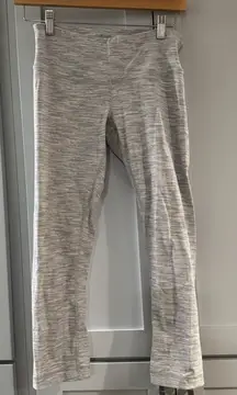 Lululemon Crop Leggings Size 4 Wee are‎ from space gray athleisure athletic gym