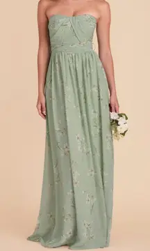 Birdy Grey Sage Le Fleur Green Floral Convertible Dress