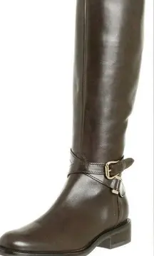 NWOT Geox Respira Donna Dark Brown Riding Boots