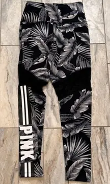 NEW PINK Victoria's Secret women's small high-waist legging pockets mesh panels