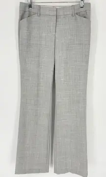 Express Design Studio Editor Women’s Gray Pants Flare Leg Size 4 Long