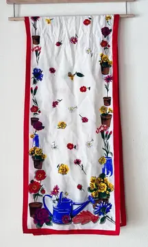 VINTAGE Adrienne Vittadini‎ Garden Cottagecore Scarf