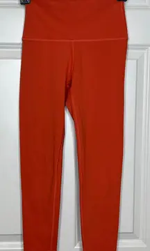 FLEO Small Orange‎ Crop Capri Leggings