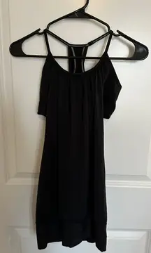 Black Tank With Built-In Bra