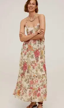 Floral Print Long Dress