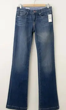 Low Rise Bootcut Jeans