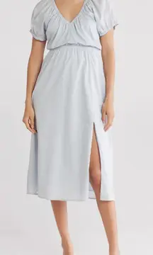 Steve Madden Sky Blue Midi Skirt