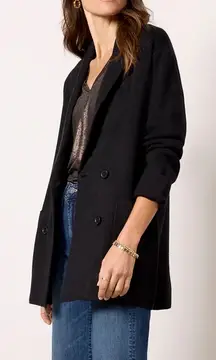 Evereve Ivy Sweater Blazer in Black