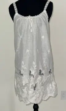 Vintage Miss Dior embroidered slip on dress