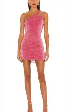 Superdown Jayden Mini Dress in Berry Large