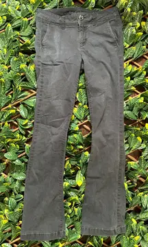 y2k American Eagle Black Kick Boot Jean Size 4