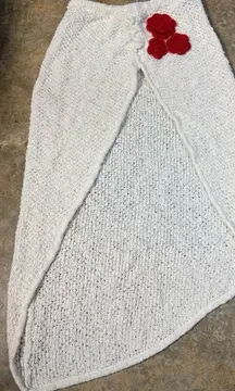 Out From Under Amora Crochet
Midi Skirt Cover-Up. Size Small