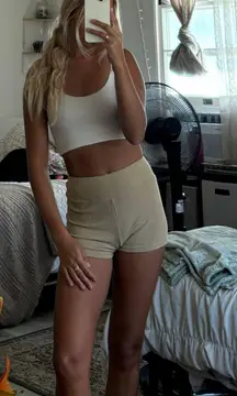 Tan  Shorts