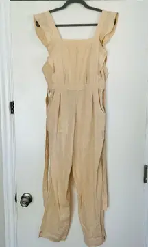 Anthropologie Rue Stiic Lucia Romper Husk Small