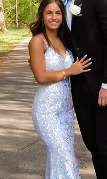 Blue Prom Dress