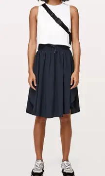 Lululemon everyday skirt navy blue 6