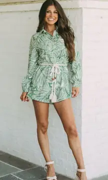 These Three Boutique Ibiza Green Romper