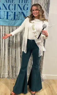 Sequin Fringe Jacket