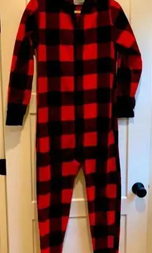 Buffalo plaid fleece pjs