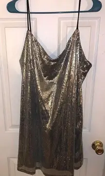 Sequin Mini Dress