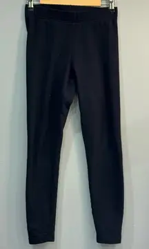 Black Old Navy Basic Fleece Lined Pants Size M EUC