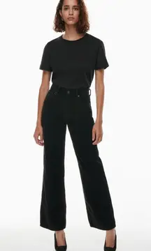 Aritzia Denim Forum Farrah High Rise Wide leg corduroy