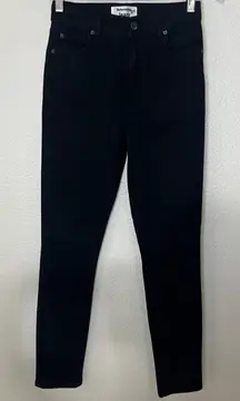 Reformation Jeans Womens Size 26 Black High Rise Skinny Five Pocket Sustainable