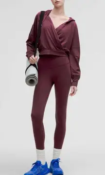 Lululemon Align High Rise 28’ Leggings Rare Garnet Color