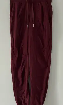 Lululemon Dance Studio Joggers Red Merlot 27in 0