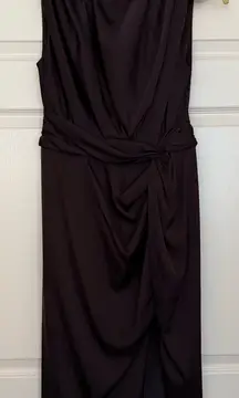 Petal & Pup Brown Midi Dress Size M Worn Once