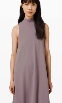Lululemon All Aligned A Line Dress 8 Athleisure travel streetwear pickleball