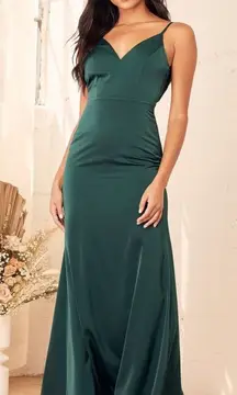 heavenly hues forest green maxi dress Lulus Heavenly Hues Forest Green Maxi Dress